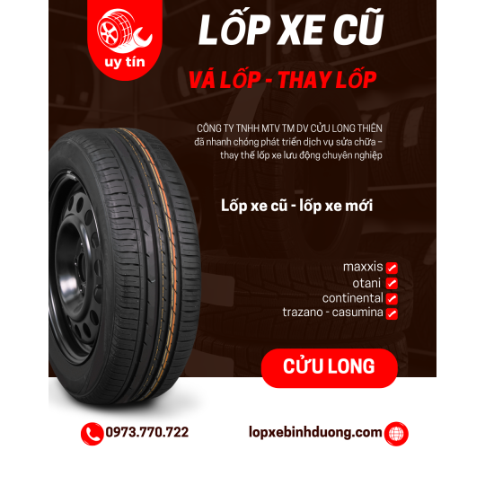 Lốp Xe Tải Cũ  7.00R16