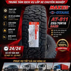 Lốp Xe Bán Tải 255/70R16 Maxxis AT-811 | Giá Tốt
