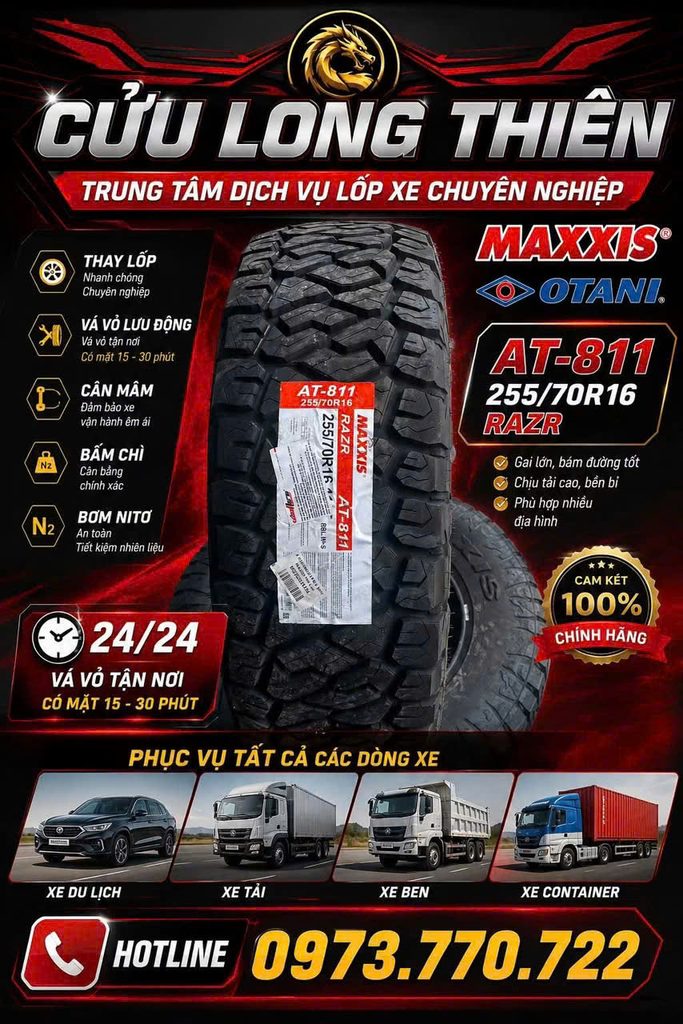 Cứu Hộ Lốp Xe Bình Dương – Dịch Vụ Nhanh & Uy Tín 24/7