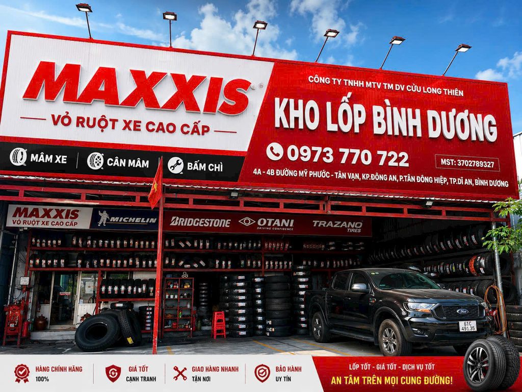 Lốp 8.25R18 Maxxis Chính Hãng | Đại Lý Cửu Long Thiên