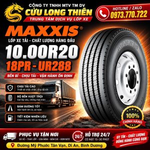 Lốp Xe 10.00R20 18PR MAXXIS UR288