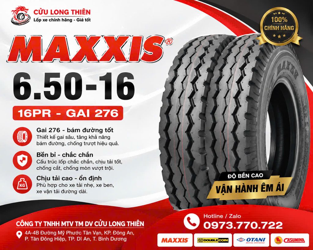 dịch vụ lốp xe Cửu Long Thiên