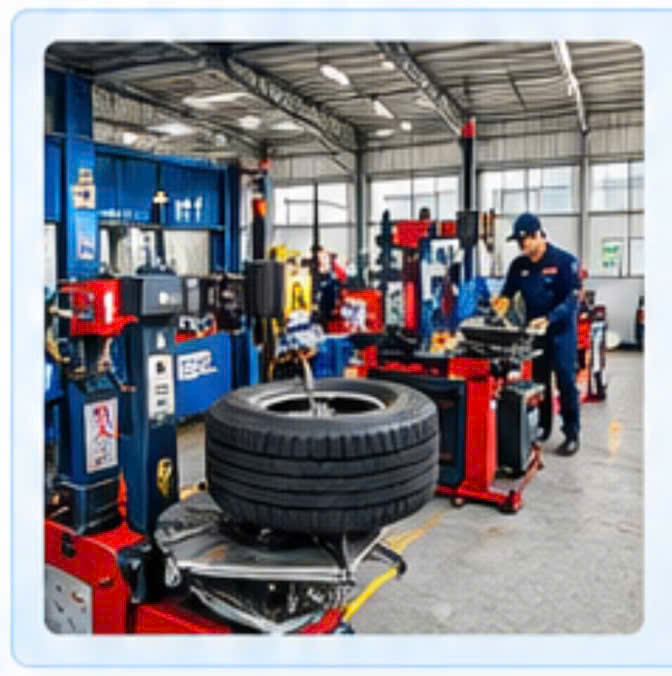 Dịch Vụ Vá Vỏ Xe Ô Tô Lưu Động Dĩ An 24/24