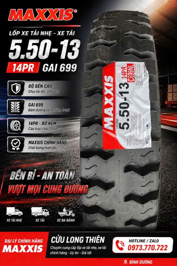 Đại lý thay săm lốp xe ô tô đường Mỹ Phước Tân Vạn