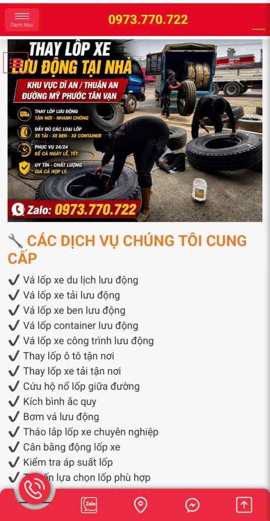 Siêu Thị Lốp Xe Maxxis, Otani, Double Coin Giá Kho Tại Bình Dương